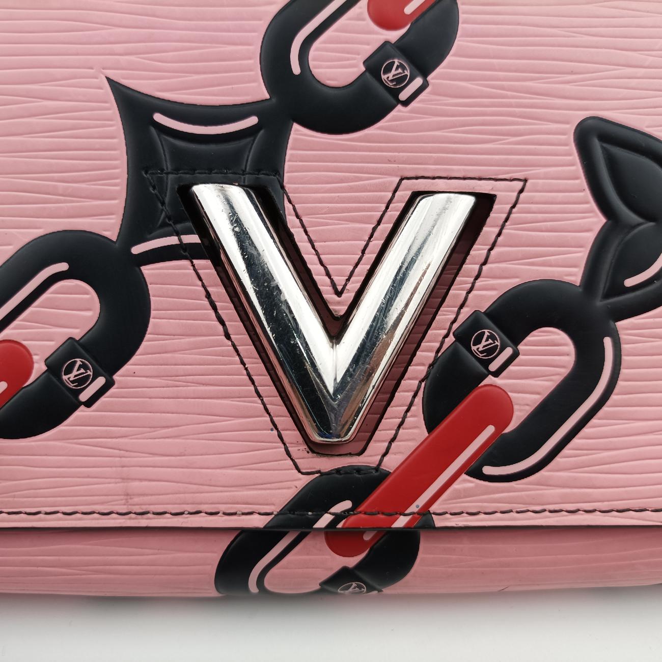 Portefeuille Twist Pink x Red x Black Epi M67227 SP0146ポルトフォイユ ツイスト ピンクXレッドXブラック エピ M67227 SP0146