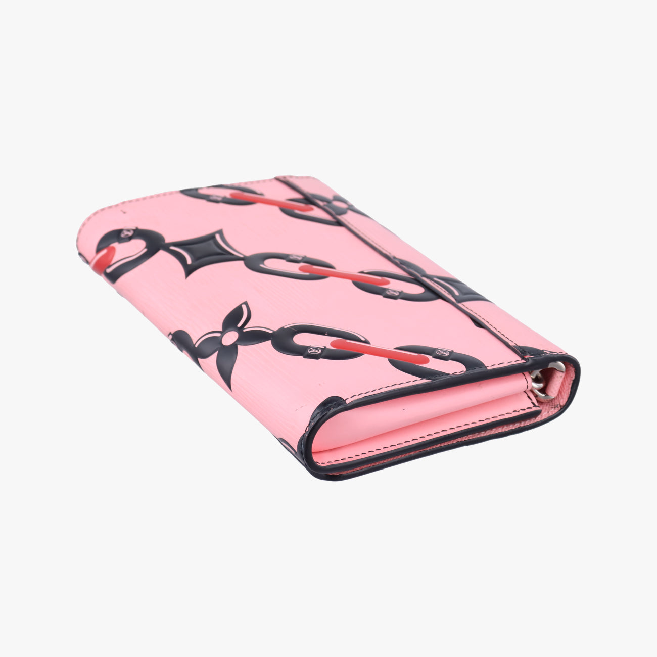 Portefeuille Twist Pink x Red x Black Epi M67227 SP0146ポルトフォイユ ツイスト ピンクXレッドXブラック エピ M67227 SP0146