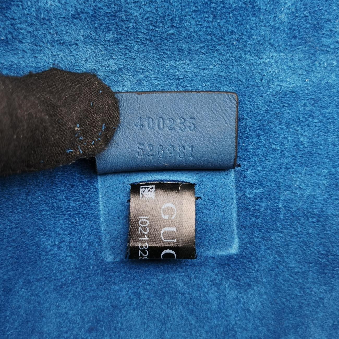 Dionysus Beige×Blue×Multicolour PVC coated canvas 400235 I021329362ディオニュソス ベージュ×ブルー×マルチカラー PVCコーティングキャンバス 400235 I021329362