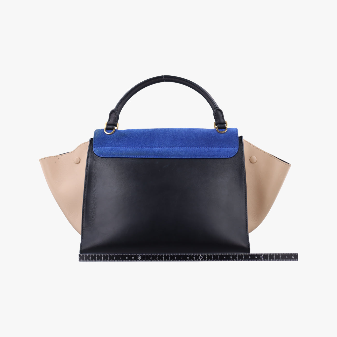 Trapèze Beige x blue x black Suede × leather S-GM-1101 トラペーズ ベージ×ブルー×ブラック スエード×レザー S-GM-1101 