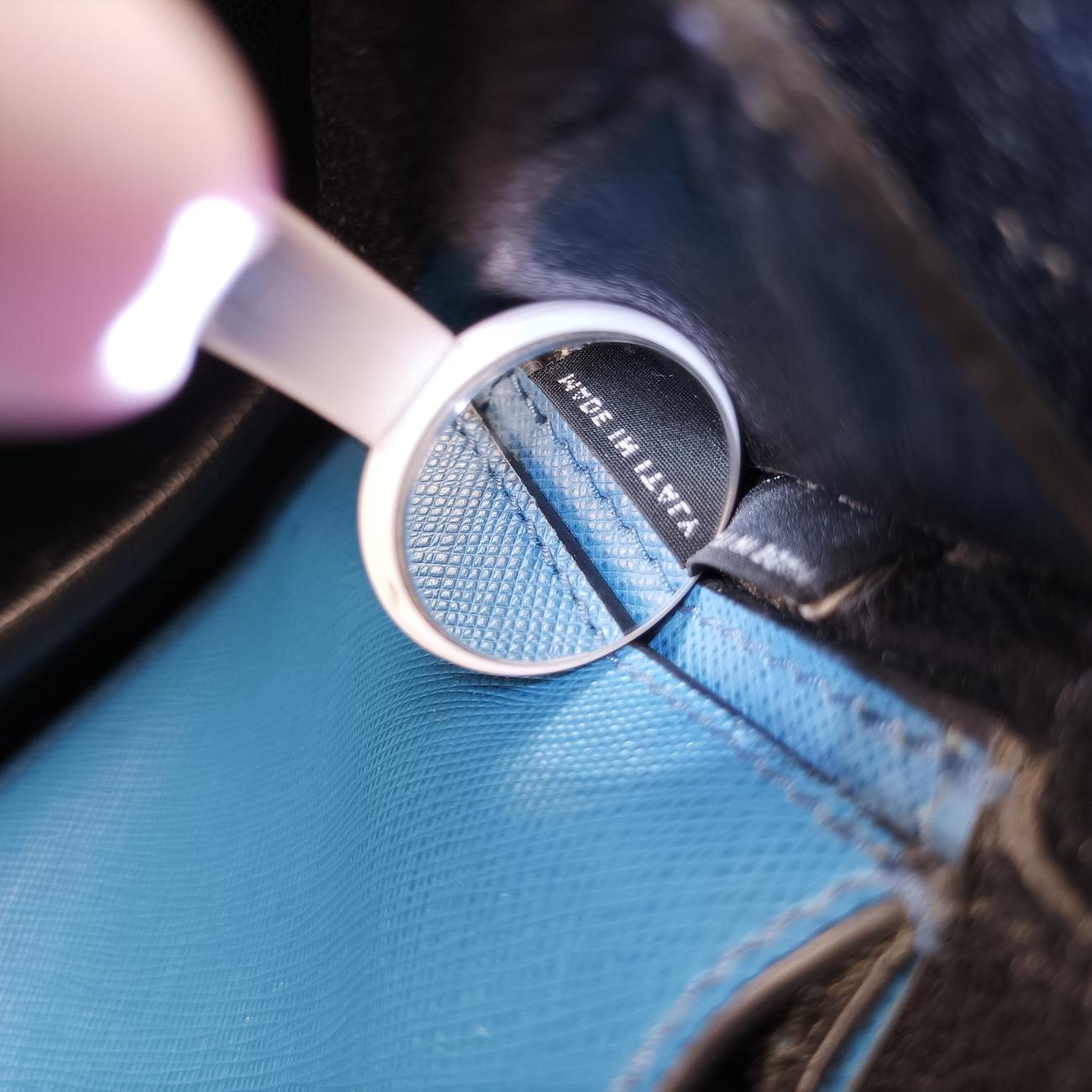 Sound TAMARIS Blue×Navy SAFFIANO Leather 180サウンド タマリス ブルー×ネイビー サフィアーノレザー 180