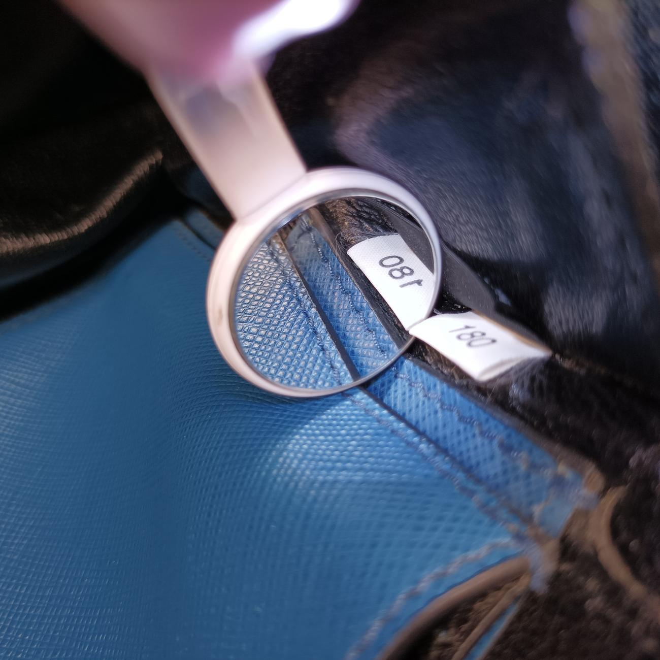 Sound TAMARIS Blue×Navy SAFFIANO Leather 180サウンド タマリス ブルー×ネイビー サフィアーノレザー 180