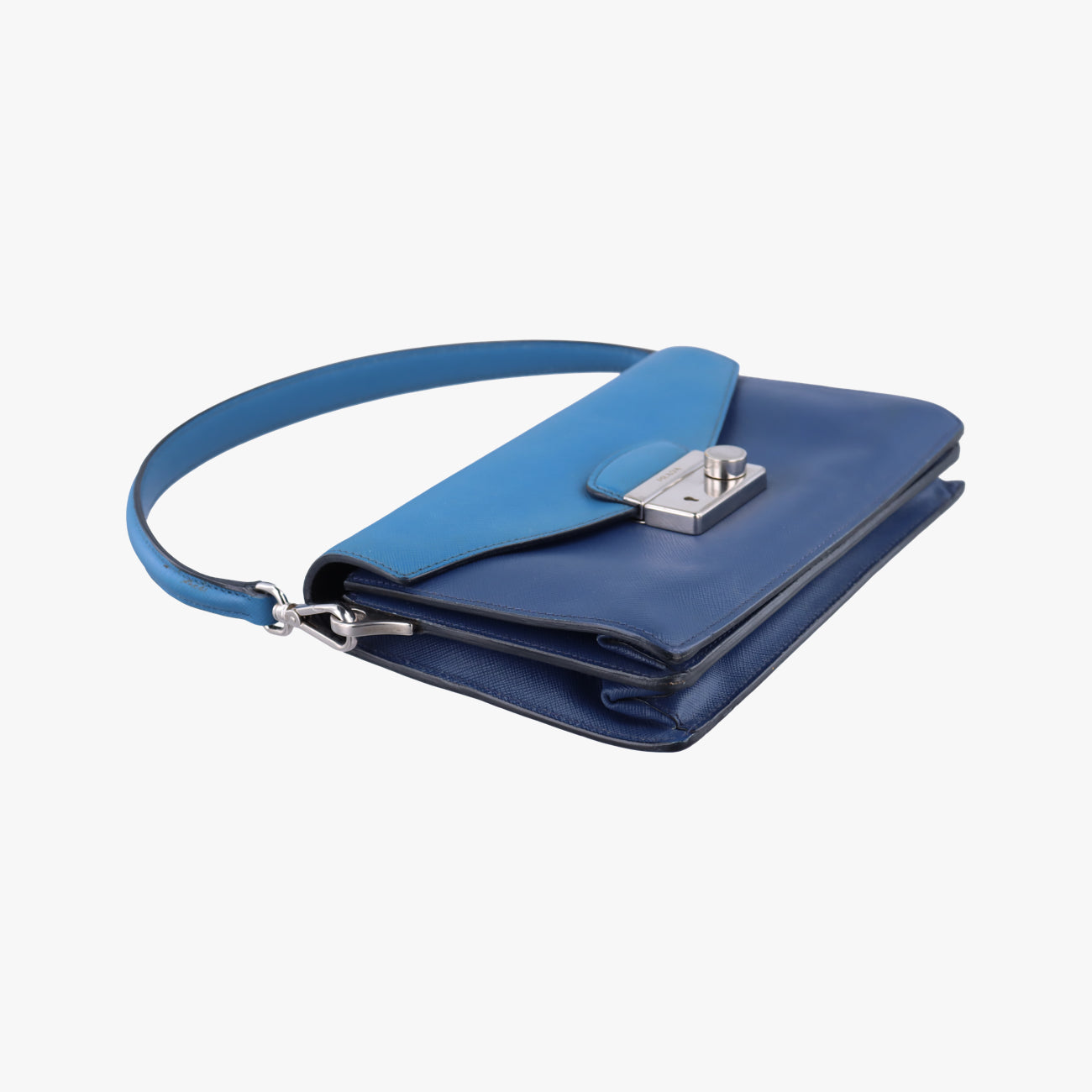 Sound TAMARIS Blue×Navy SAFFIANO Leather 180サウンド タマリス ブルー×ネイビー サフィアーノレザー 180