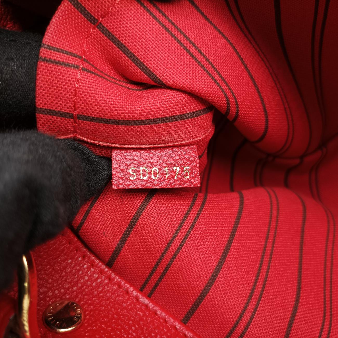 Montaigne MM Cerise Monogram Empreinte SD0175モンテーニュMM スリーズ モノグラム アンプラント M41194 SD0175