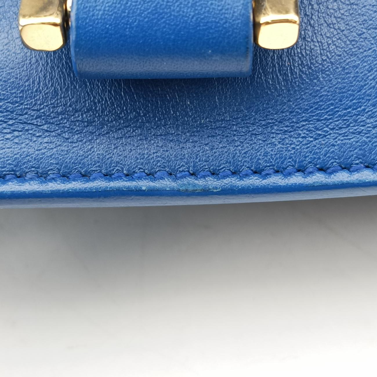 BABY CABAS Blue Leather GNR394461.0215ベイビーカバス ブルー レザー 394461 GNR394461.0215