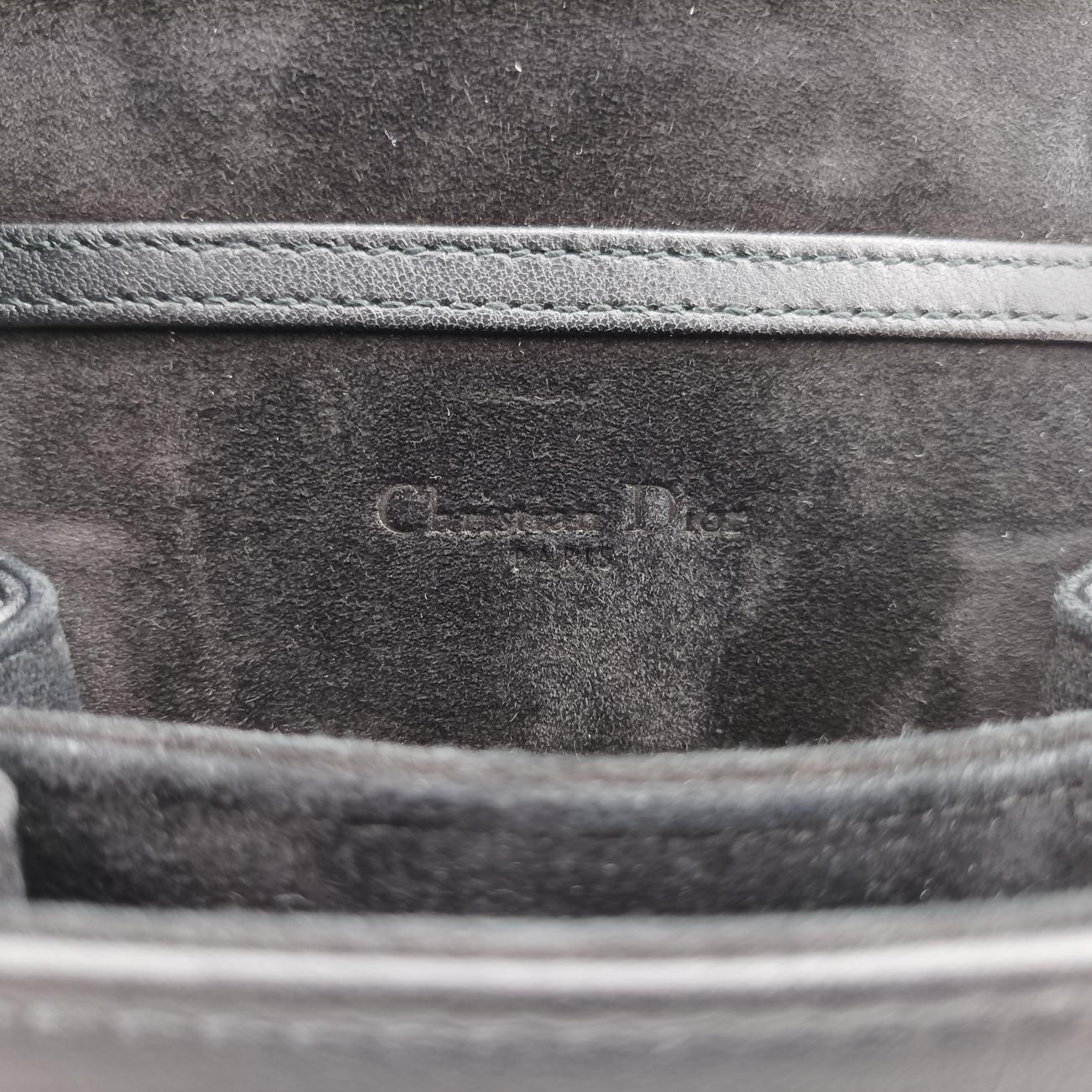 Diorama Black lambskin 08-BO-0135ディオラマ ブラック ラムスキン 08-BO-0135