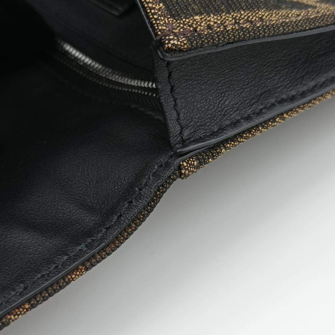 FF Logo Baguette slim Brown jacquard 7M0295 A9ZL 209-0501バゲット スリム ブラウン ジャガード 7M0295 7M0295 A9ZL 209-0501