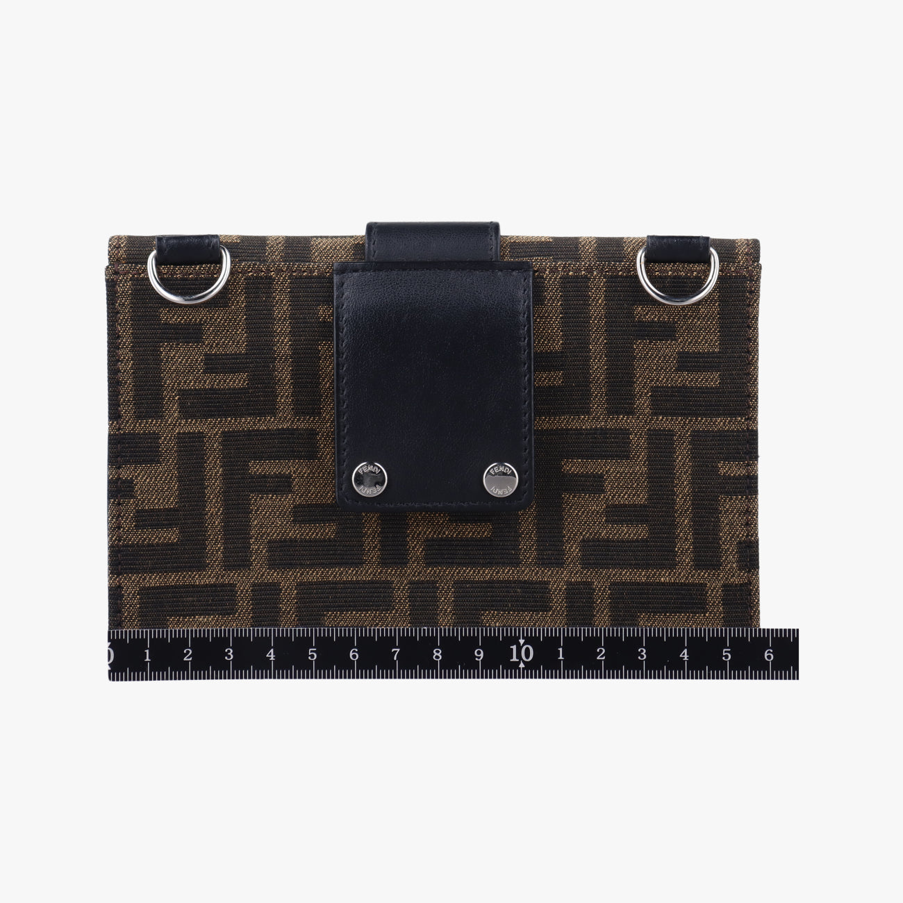 FF Logo Baguette slim Brown jacquard 7M0295 A9ZL 209-0501バゲット スリム ブラウン ジャガード 7M0295 7M0295 A9ZL 209-0501