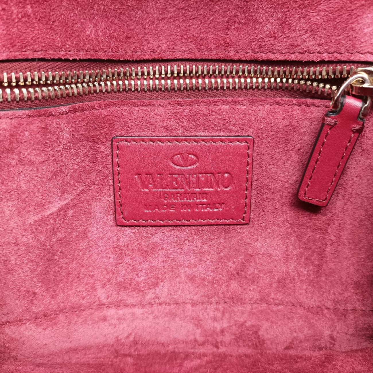Rockstud Glam Lock Red Leather Lot number unknownロックスタッズグラムロック レッド レザー 製番不明