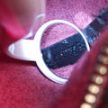 Rockstud Glam Lock Red Leather Lot number unknownロックスタッズグラムロック レッド レザー 製番不明