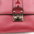 Rockstud Glam Lock Red Leather Lot number unknownロックスタッズグラムロック レッド レザー 製番不明