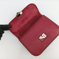 Rockstud Glam Lock Red Leather Lot number unknownロックスタッズグラムロック レッド レザー 製番不明