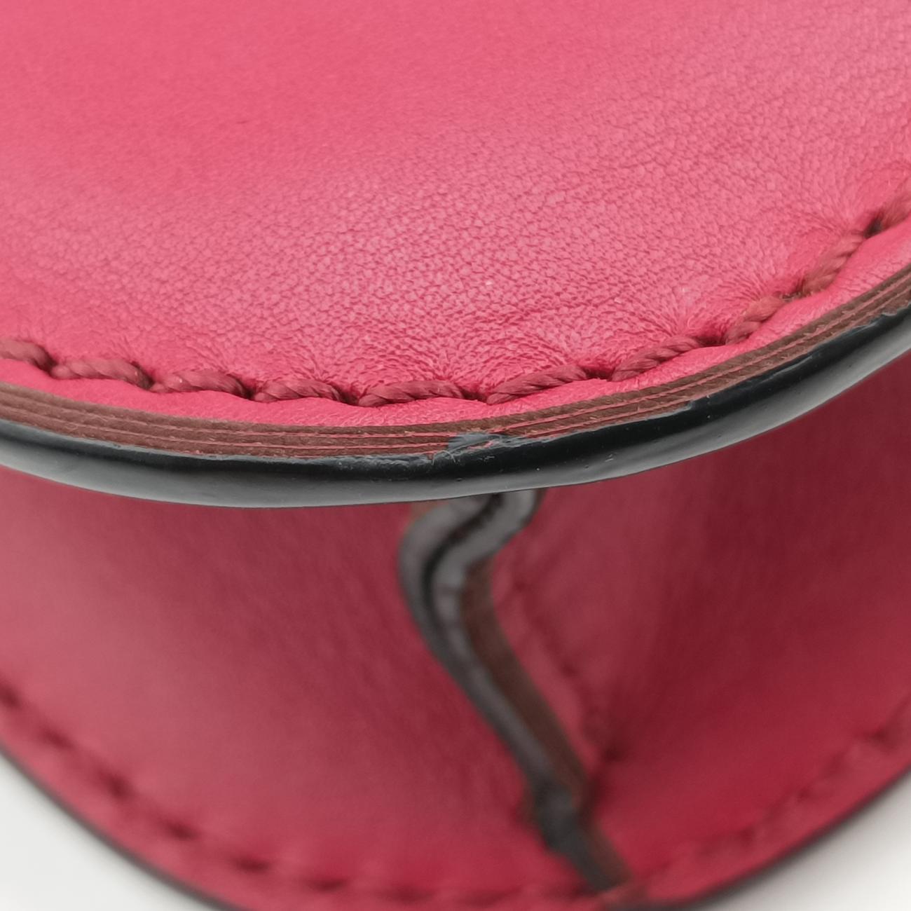 Rockstud Glam Lock Red Leather Lot number unknownロックスタッズグラムロック レッド レザー 製番不明