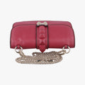 Rockstud Glam Lock Red Leather Lot number unknownロックスタッズグラムロック レッド レザー 製番不明