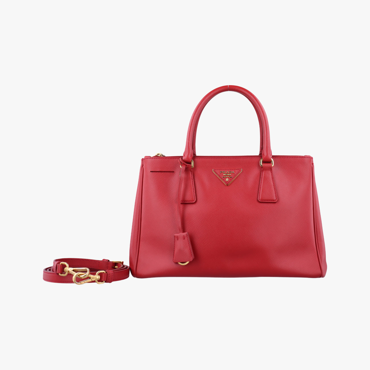 Galleria Red SAFFIANO Leather BN1801 64ガレリア レッド サフィアーノレザー BN1801 64