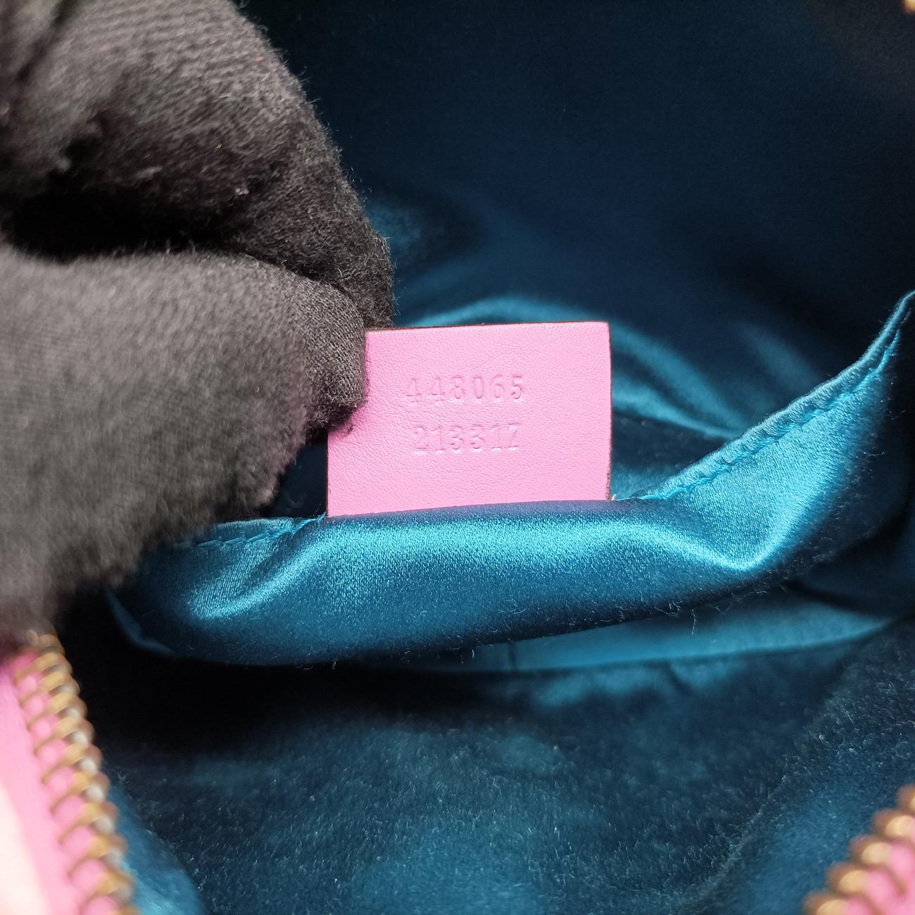 GG Marmont Pink velour C02882616GGマーモント ピンク ベロア 448065 C02882616