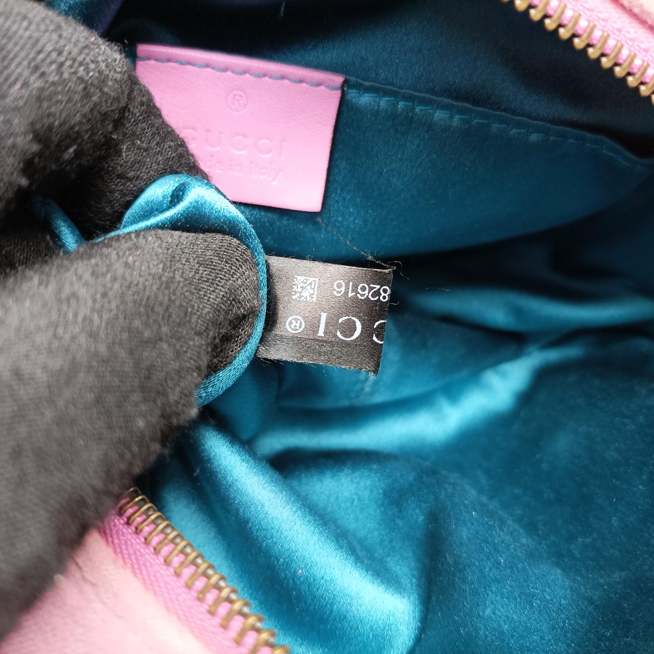 GG Marmont Pink velour C02882616GGマーモント ピンク ベロア 448065 C02882616