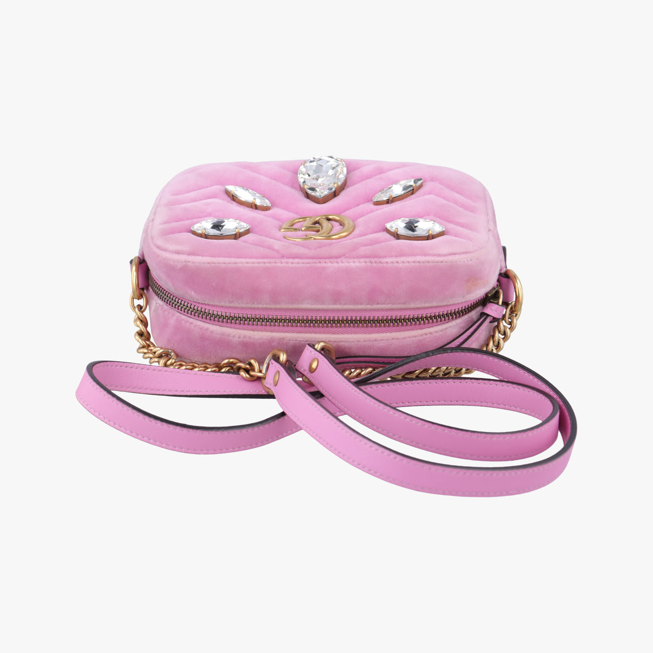 GG Marmont Pink velour C02882616GGマーモント ピンク ベロア 448065 C02882616