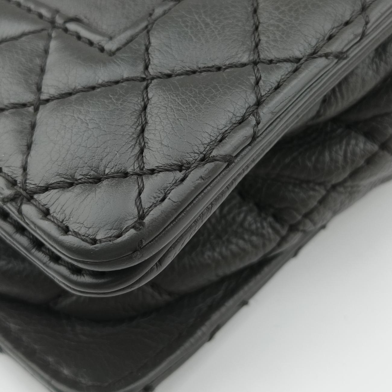 BOY CHANEL Grey leather A67948 18935729ボーイシャネル グレー レザー A67948 18935729