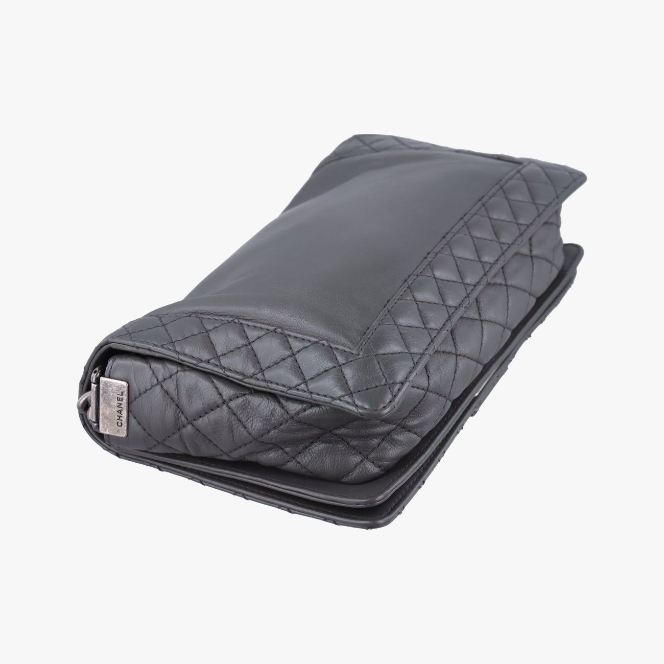 BOY CHANEL Grey leather A67948 18935729ボーイシャネル グレー レザー A67948 18935729