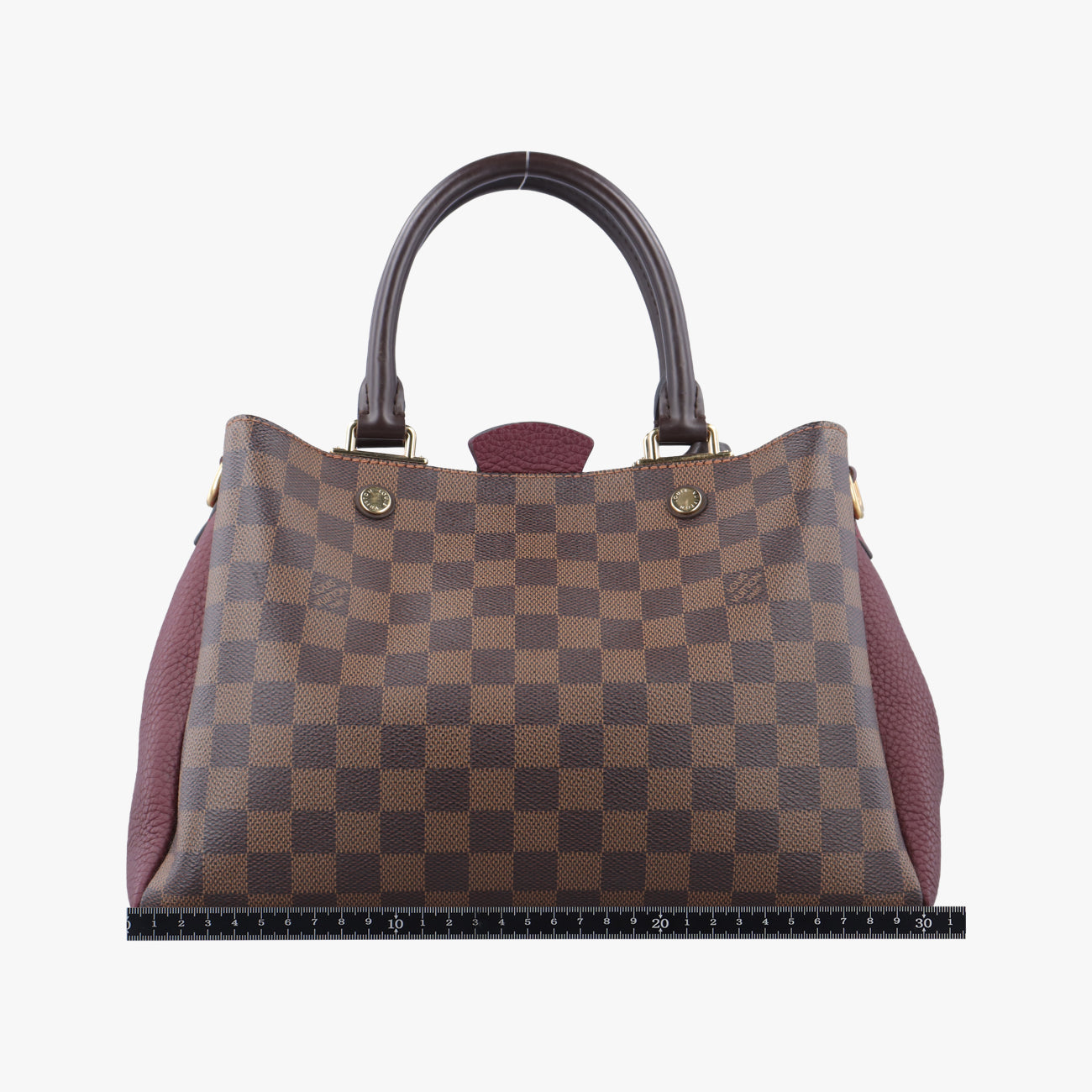 Brittany EBENE×BORDEAUX Damier Canvas×calf leather N41675 MI0197ブリタニー エベーヌ×ボルドー ダミエキャンバス×カーフレザー N41675 MI0197