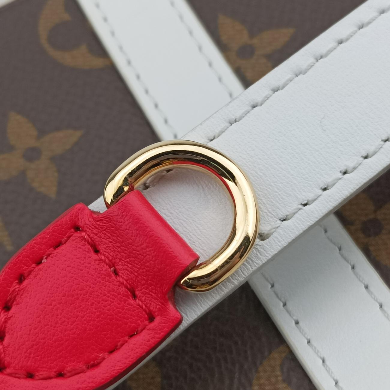 Soft Trunk Phone Box brown×white Monogram Canvas×calf leather TJ4240ソフトトランク フォーンボックス モノグラム/ブラウン系×ホワイト モノグラムキャンバス×カーフレザー M80102 TJ4240