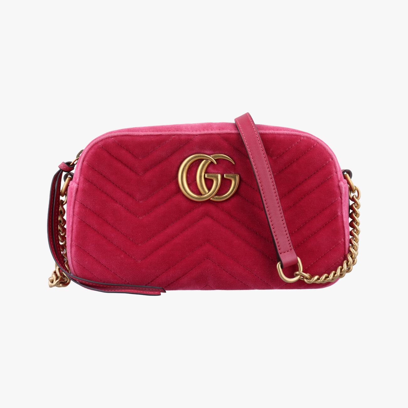GG Marmont Red velour H025917846GGマーモント レッド ベロア 447632 H025917846