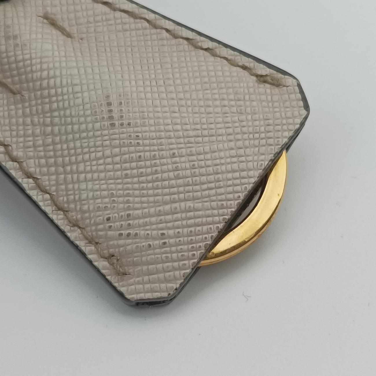 Galleria Black×white SAFFIANO Leather B2274A 103ガレリア ブラック×ホワイト サフィアーノレザー B2274A 103