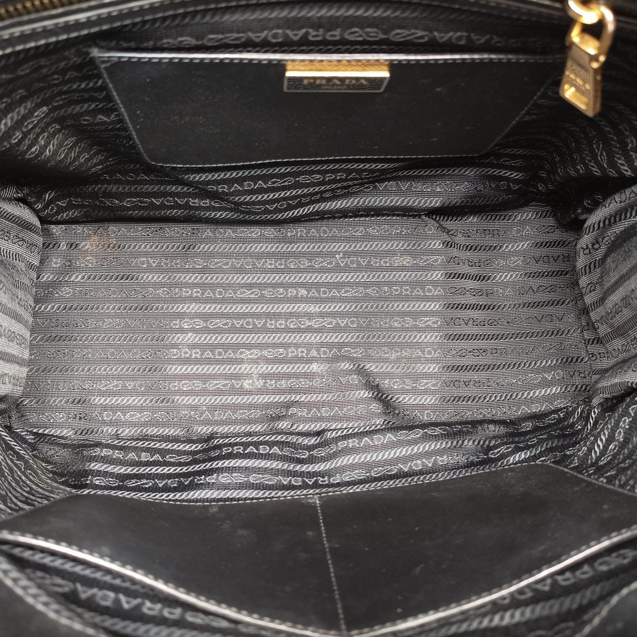 Galleria Black×white SAFFIANO Leather B2274A 103ガレリア ブラック×ホワイト サフィアーノレザー B2274A 103