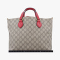 GG Supreme Bosco PATCHED beige×Multicolour PVC coated canvas A023864158GGスプリーム ボスコパッチ ベージュ×マルチカラー PVCコーティングキャンバス 473887 A023864158