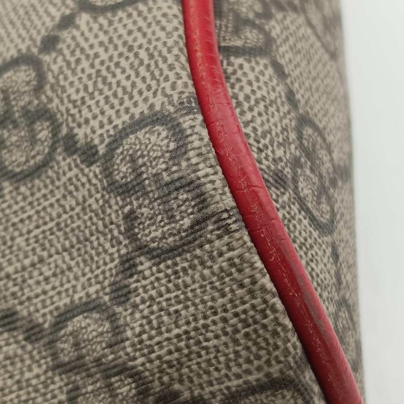GG Supreme Bosco PATCHED beige×Multicolour PVC coated canvas A023864158GGスプリーム ボスコパッチ ベージュ×マルチカラー PVCコーティングキャンバス 473887 A023864158