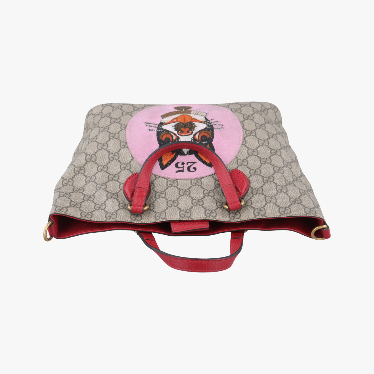 GG Supreme Bosco PATCHED beige×Multicolour PVC coated canvas A023864158GGスプリーム ボスコパッチ ベージュ×マルチカラー PVCコーティングキャンバス 473887 A023864158