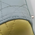 Lady Dior Pink×Blue×Yellow lambskin 05-MA-0113レディディオール ピンク×ブルー×イエロー ラムスキン 05-MA-0113