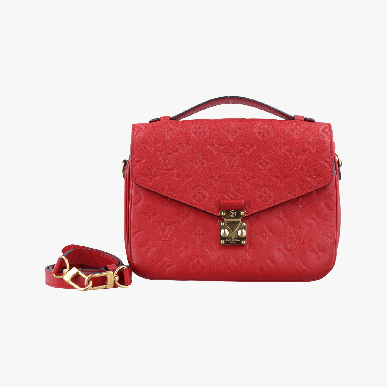 Pochette MéTIS MM Scarlet Red Monogram Empreinte DU3157ポシェットメティスMM スカーレット モノグラム アンプラント M44155 DU3157