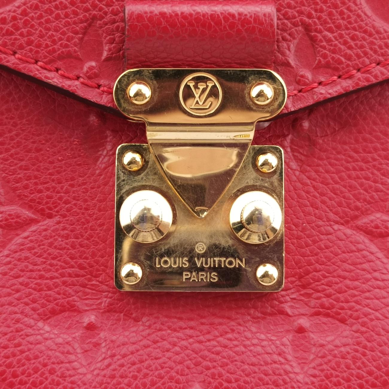 Pochette MéTIS MM Scarlet Red Monogram Empreinte DU3157ポシェットメティスMM スカーレット モノグラム アンプラント M44155 DU3157