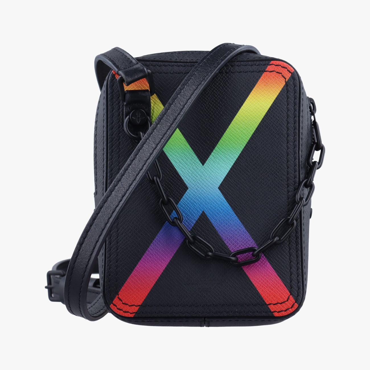 Danube Messenger black×RAINBOW Taiga CA1189 ICチップダヌーブメッセンジャー ブラック×レインボー タイガ M30332 CA1189 ICチップ