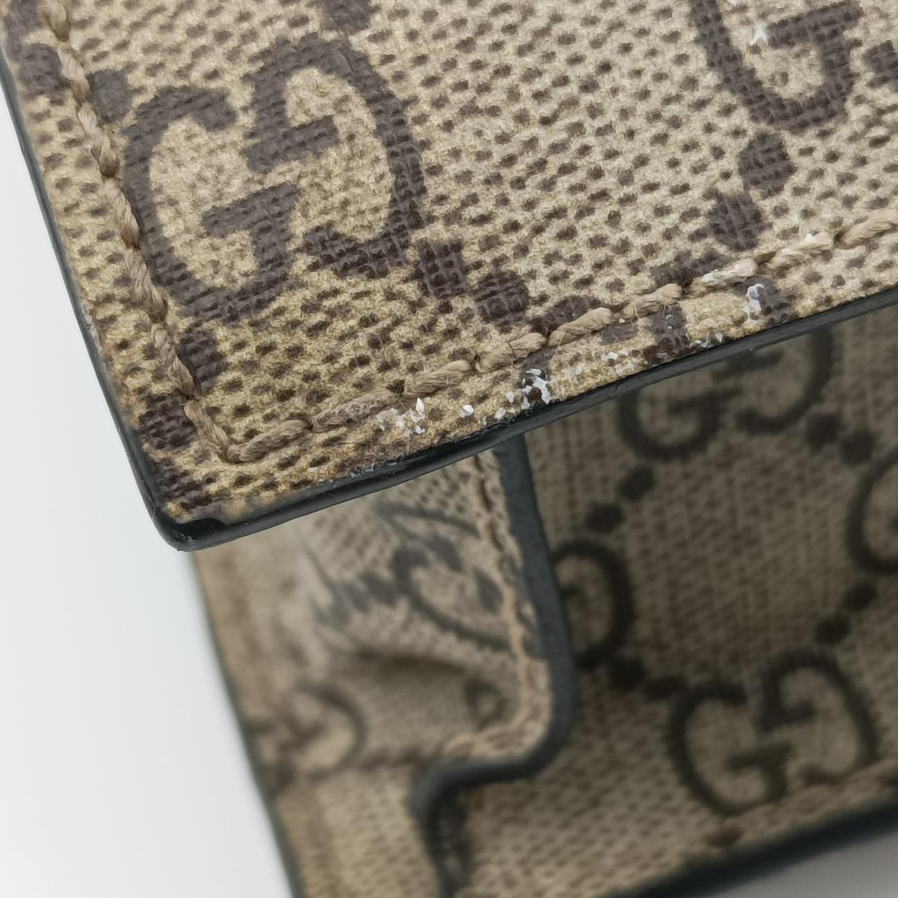 GG Supreme Bee Beige×Multicolour PVC coated canvas 450950 D023959407GGスプリーム ビー ベージュ×マルチカラー PVCコーティングキャンバス 450950 D023959407