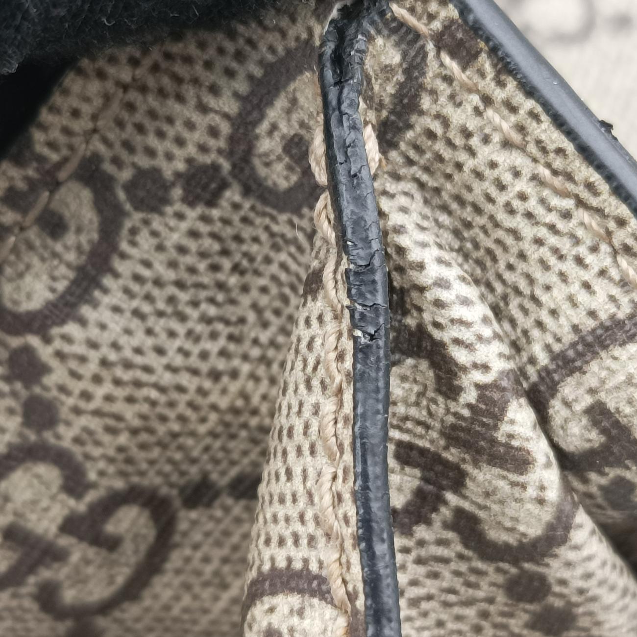 GG Supreme Bee Beige×Multicolour PVC coated canvas 450950 D023959407GGスプリーム ビー ベージュ×マルチカラー PVCコーティングキャンバス 450950 D023959407