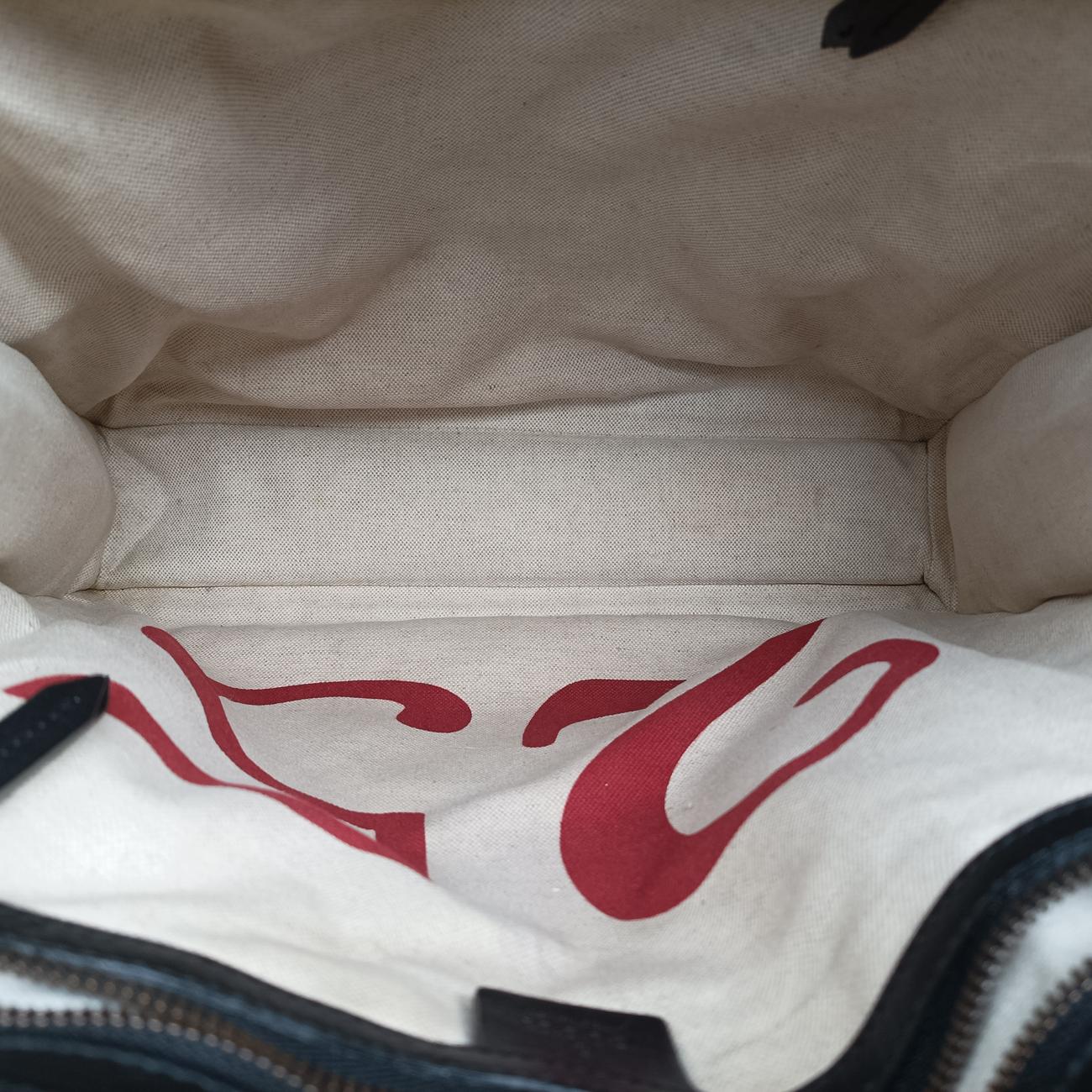 GG Supreme Bee Beige×Multicolour PVC coated canvas 450950 D023959407GGスプリーム ビー ベージュ×マルチカラー PVCコーティングキャンバス 450950 D023959407