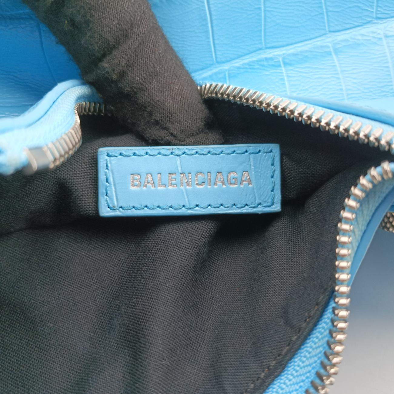 Le Cagole Blue lambskin 671309.4809.P.640167ルカゴール ブルー ラムスキン 671309.4809.P.640167