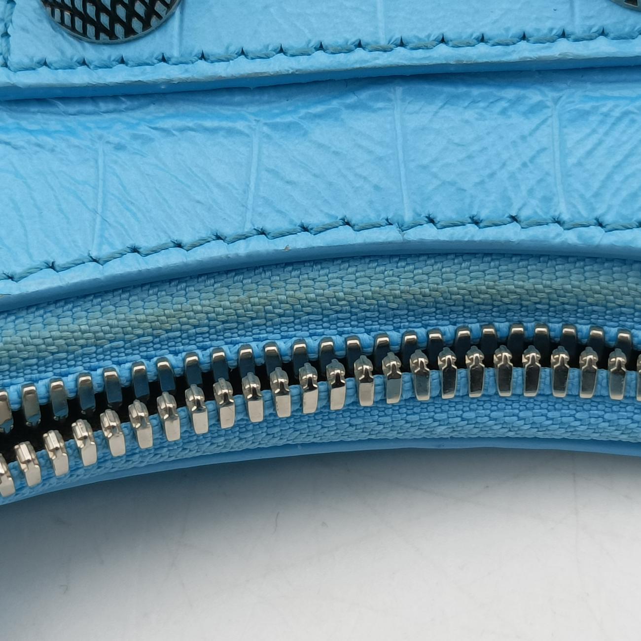 Le Cagole Blue lambskin 671309.4809.P.640167ルカゴール ブルー ラムスキン 671309.4809.P.640167