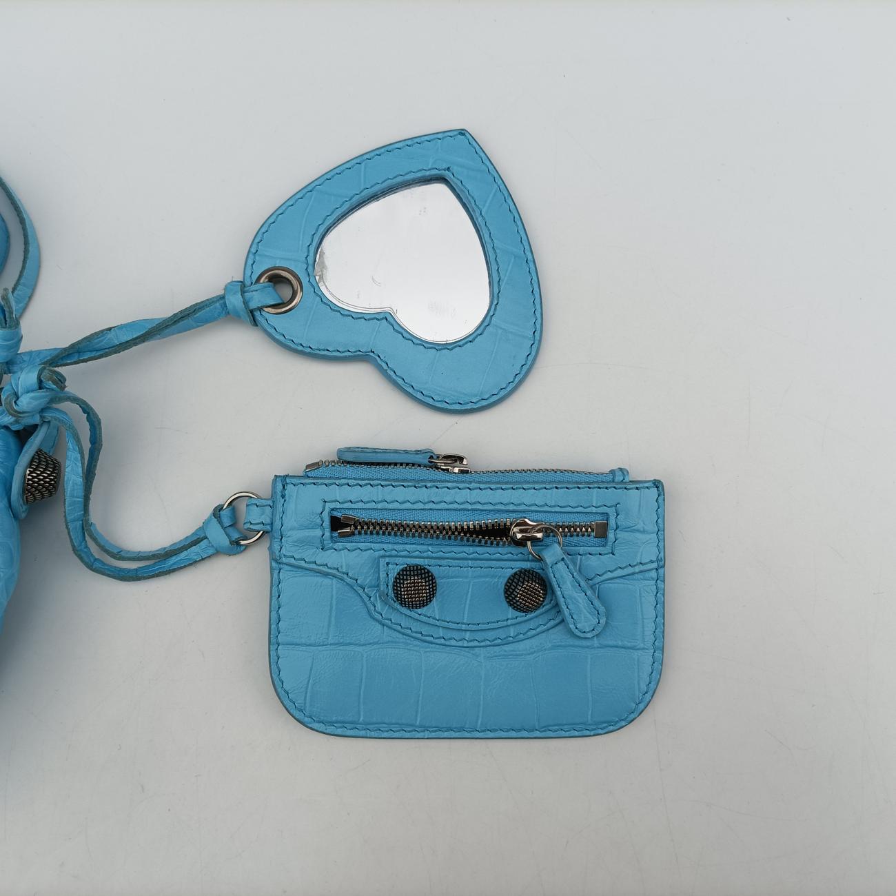 Le Cagole Blue lambskin 671309.4809.P.640167ルカゴール ブルー ラムスキン 671309.4809.P.640167