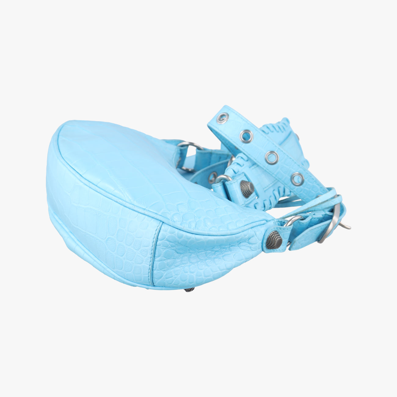 Le Cagole Blue lambskin 671309.4809.P.640167ルカゴール ブルー ラムスキン 671309.4809.P.640167