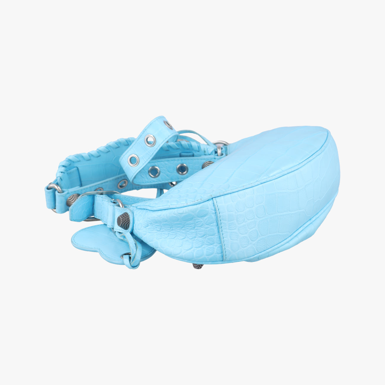 Le Cagole Blue lambskin 671309.4809.P.640167ルカゴール ブルー ラムスキン 671309.4809.P.640167