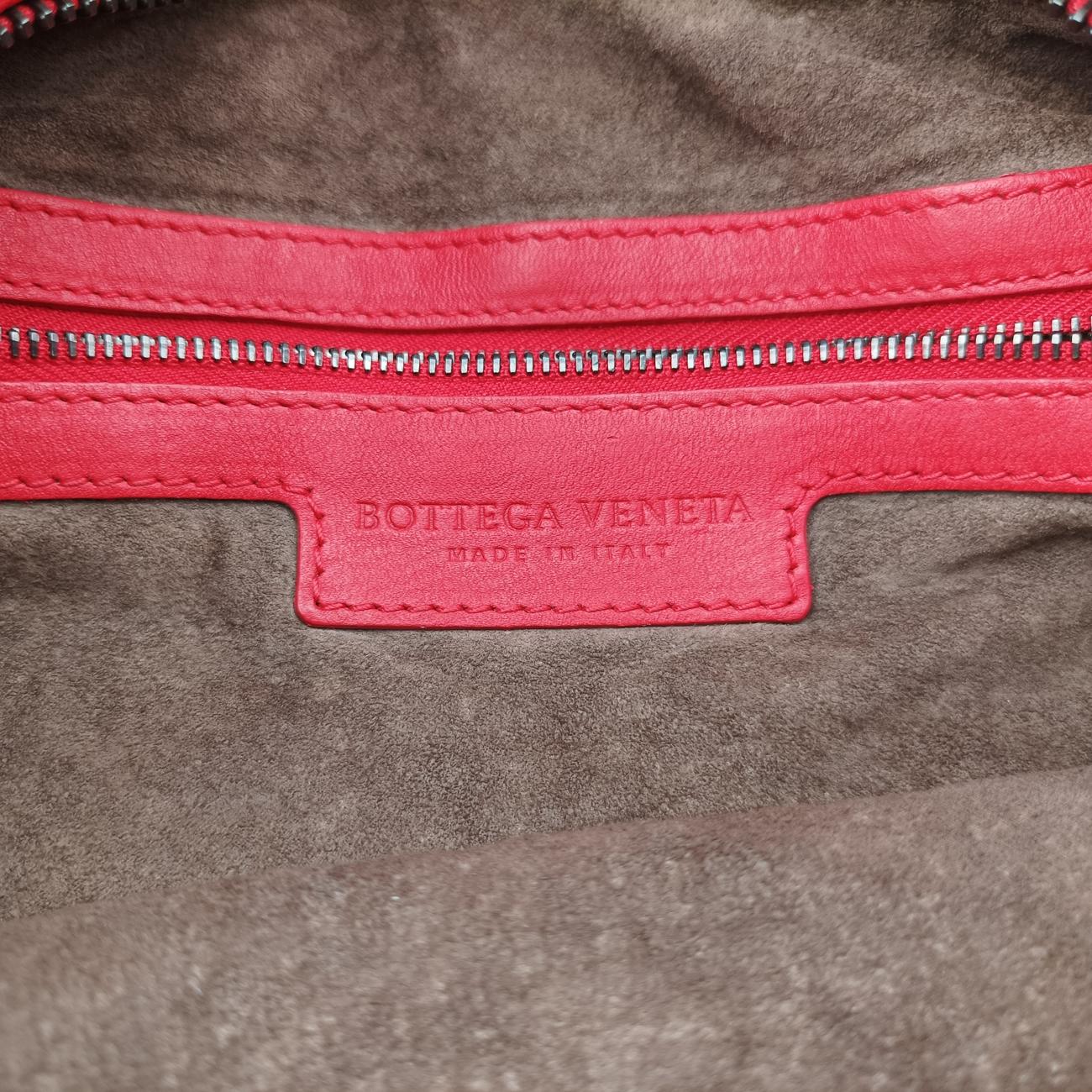 Intrecciato Red Leather B02629797Qイントレチャート レッド レザー B02629797Q