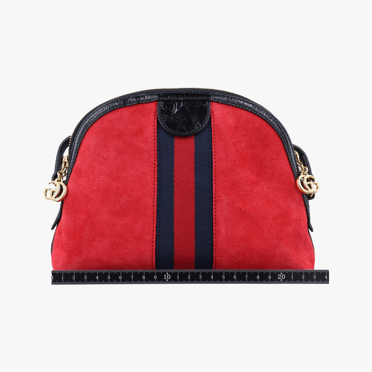 Ophidia Red×black suede×Leather C024426093オフィディア レッド×ブラック スエード×レザー 499621 C024426093