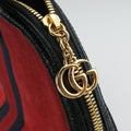 Ophidia Red×black suede×Leather C024426093オフィディア レッド×ブラック スエード×レザー 499621 C024426093