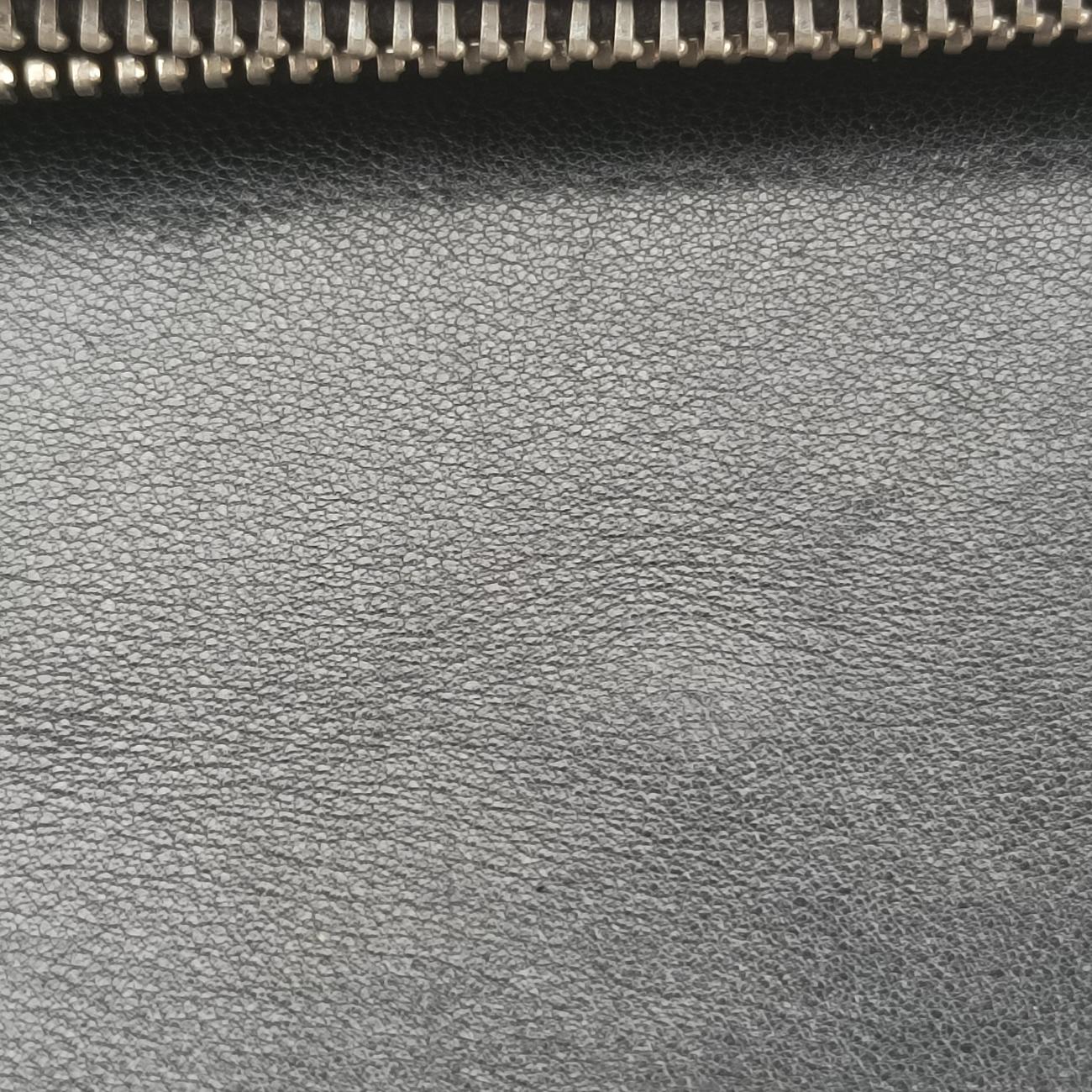 Embroidered Sound Black x White x Gray SAFFIANO Leather 110刺繍 サウンド ブラック×ホワイト×グレー サフィアーノレザー 110
