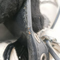 Embroidered Sound Black x White x Gray SAFFIANO Leather 110刺繍 サウンド ブラック×ホワイト×グレー サフィアーノレザー 110