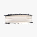 Embroidered Sound Black x White x Gray SAFFIANO Leather 110刺繍 サウンド ブラック×ホワイト×グレー サフィアーノレザー 110